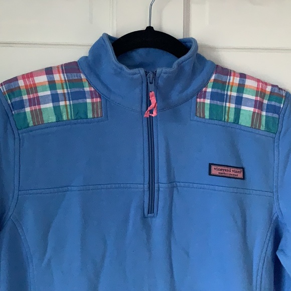 Vineyard Vines 1/4 Zip Super Cute Sweatshirt GUC M - Picture 13 of 14